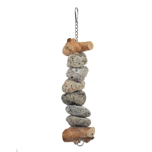 Sky Pet Medium Bird Toy Block Rock Medium