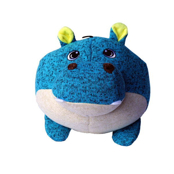 Gor Pet Hugs Softball Hippo Dog Toy