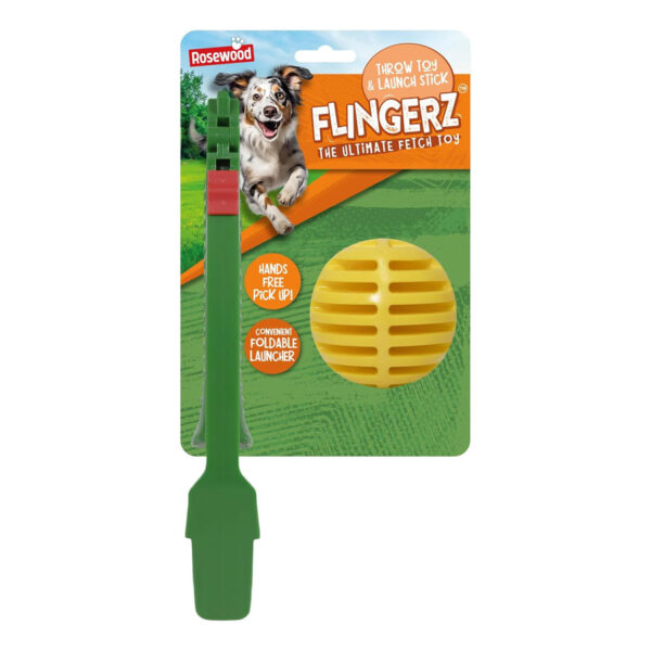 Rosewood Flingerz Treat Ball Launcher