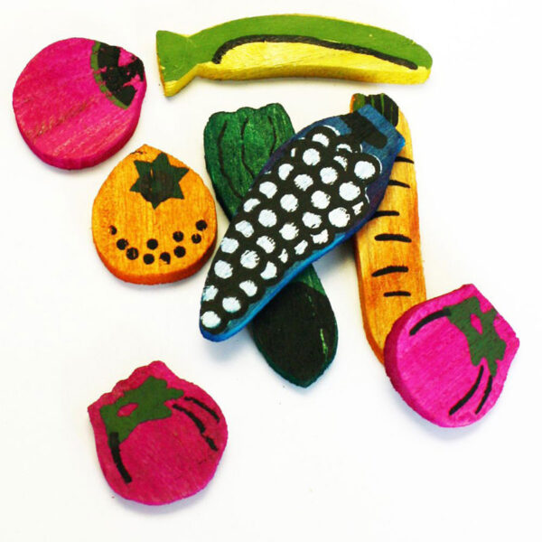 Happy Pet Fruit Nibblers Wooden Gnaws