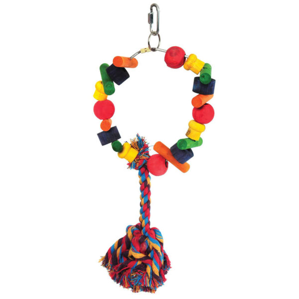 Happy Pet Cartwheel Parrot Toy