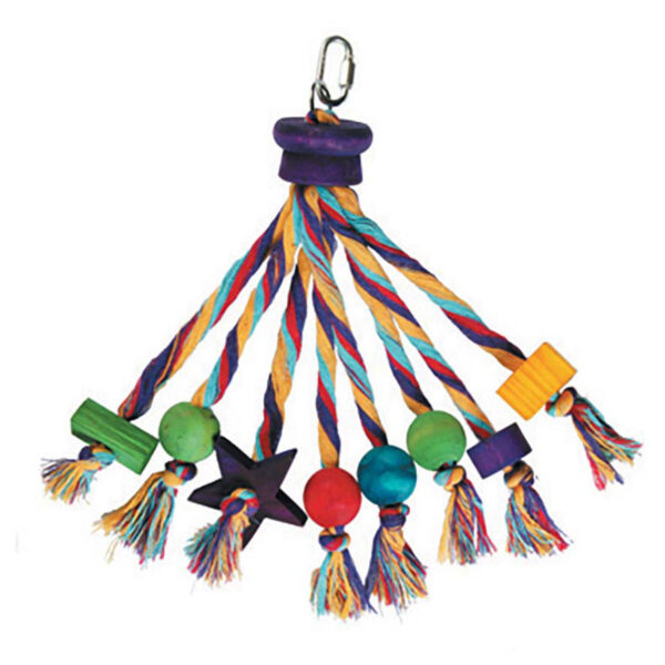 Happy Pet Carnival Parrot Toy