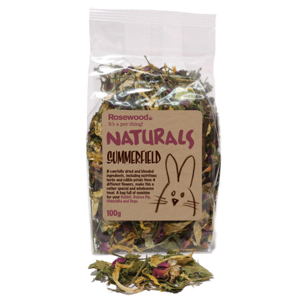 Rosewood Naturals Summerfield Small Animal Treat 100g