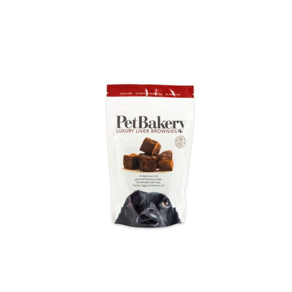 Pet Bakery Luxury Liver Brownies Dog Treats 190g