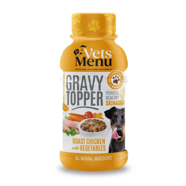 Vets Menu Gravy Topper Chicken 250ml