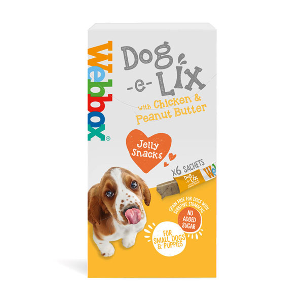 Webbox Dog-e-Lix Chicken & Peanut Butter 6pk