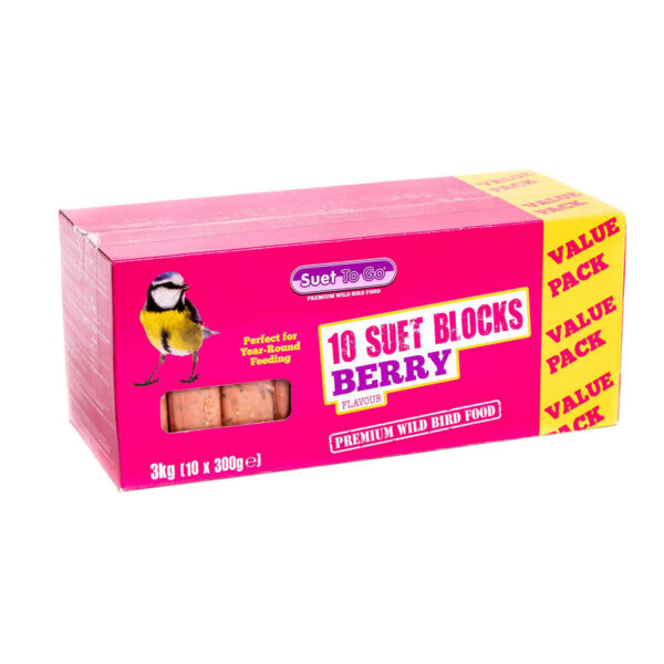 Suet To Go High Energy Suet Cakes Value 10pk Berry