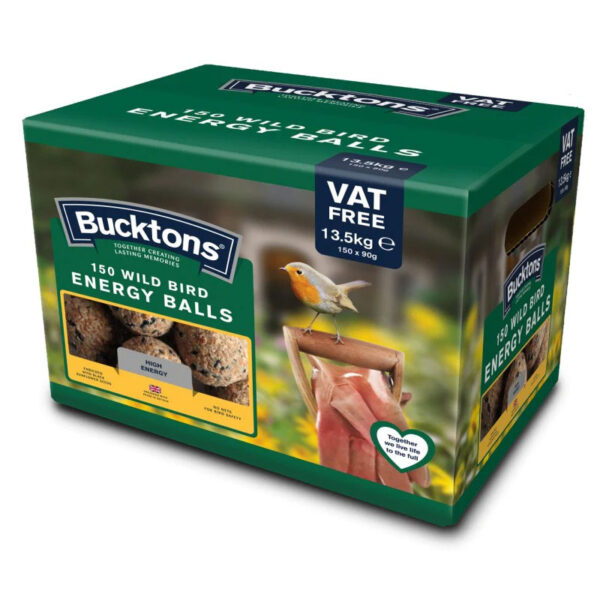 Bucktons Wild Bird Fat Balls x150  13.5kg