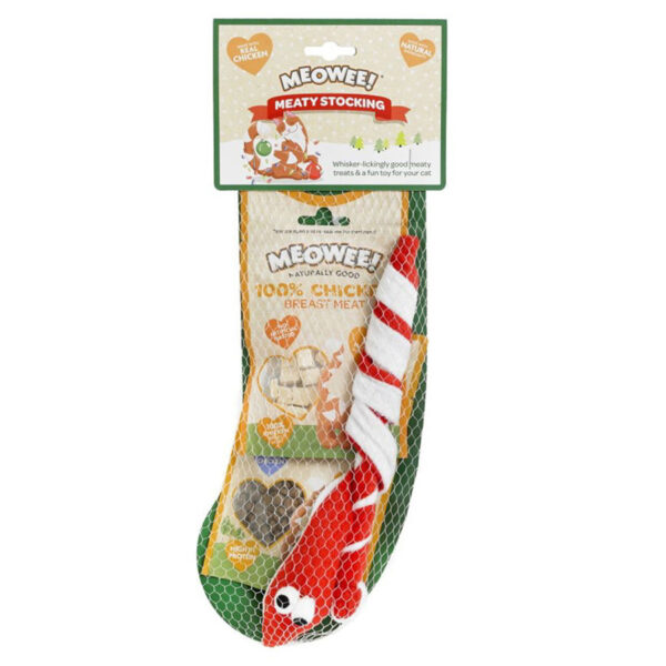 Meowee! Christmas Meaty Cat Stocking