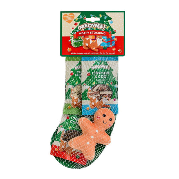 Meowee! Christmas Treat Cat Stocking