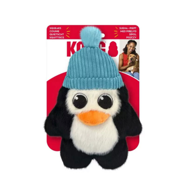 KONG Christmas Snuzzles Penguin Dog Toy