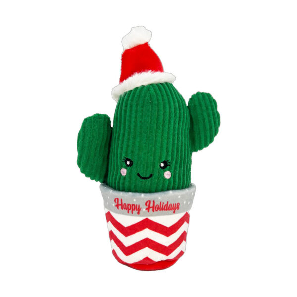 KONG Christmas Wrangler Cactus Cat Toy