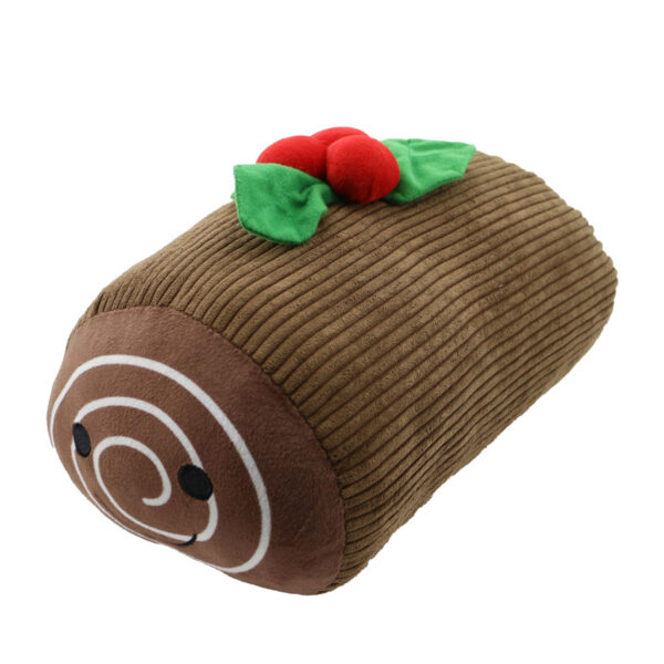 Ancol Christmas Ann Yule Log Dog Toy